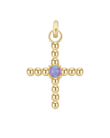 Opal-Kreuzanhänger