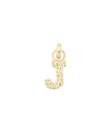 Charm Sand Dust Buchstabe J