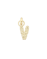Charm Sand Dust Buchstabe V