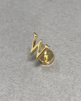 Cufflink Letter W | The Gray Box