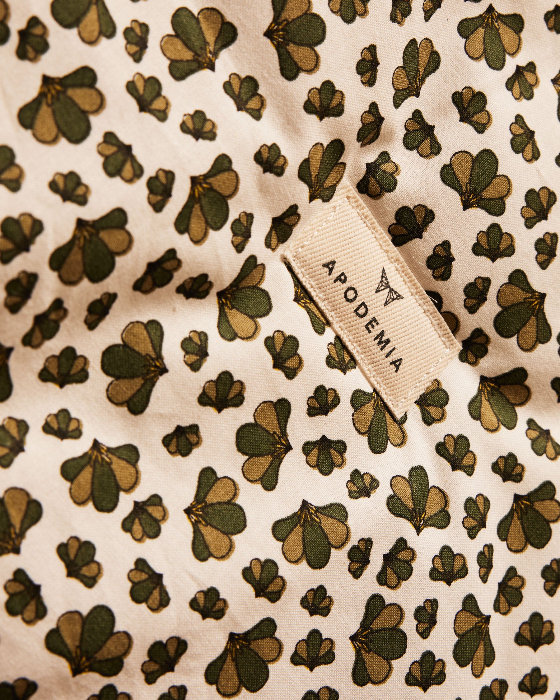 Green Flower Sleeping Bag