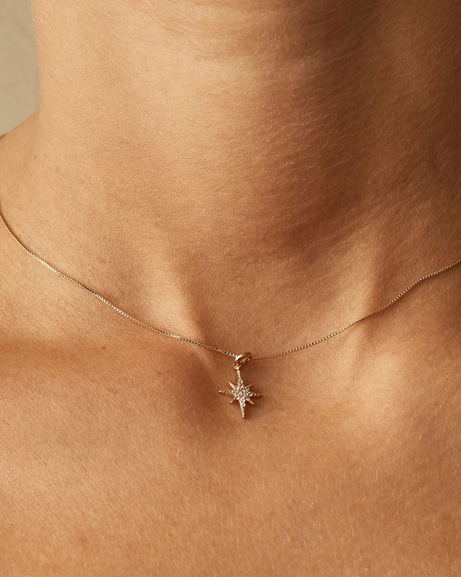 Classic Thin M Necklace
