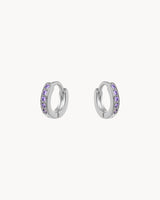 Adjusted Purple Earrings | The Gray Box