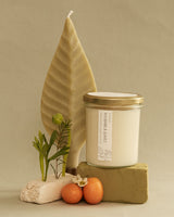Oak Leaf Candle : Vegetable Wax : The Gray Box
