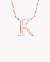 Necklace Letter K | The Gray Box