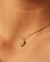 Sand Dust Circle Necklace