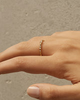 Sand Dust Simple Ring | The Gray Box
