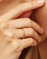 Wedding Ring Toroidal Band 2mm | The Gray Box