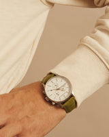 Fresh Leaf Men's Leather Strap