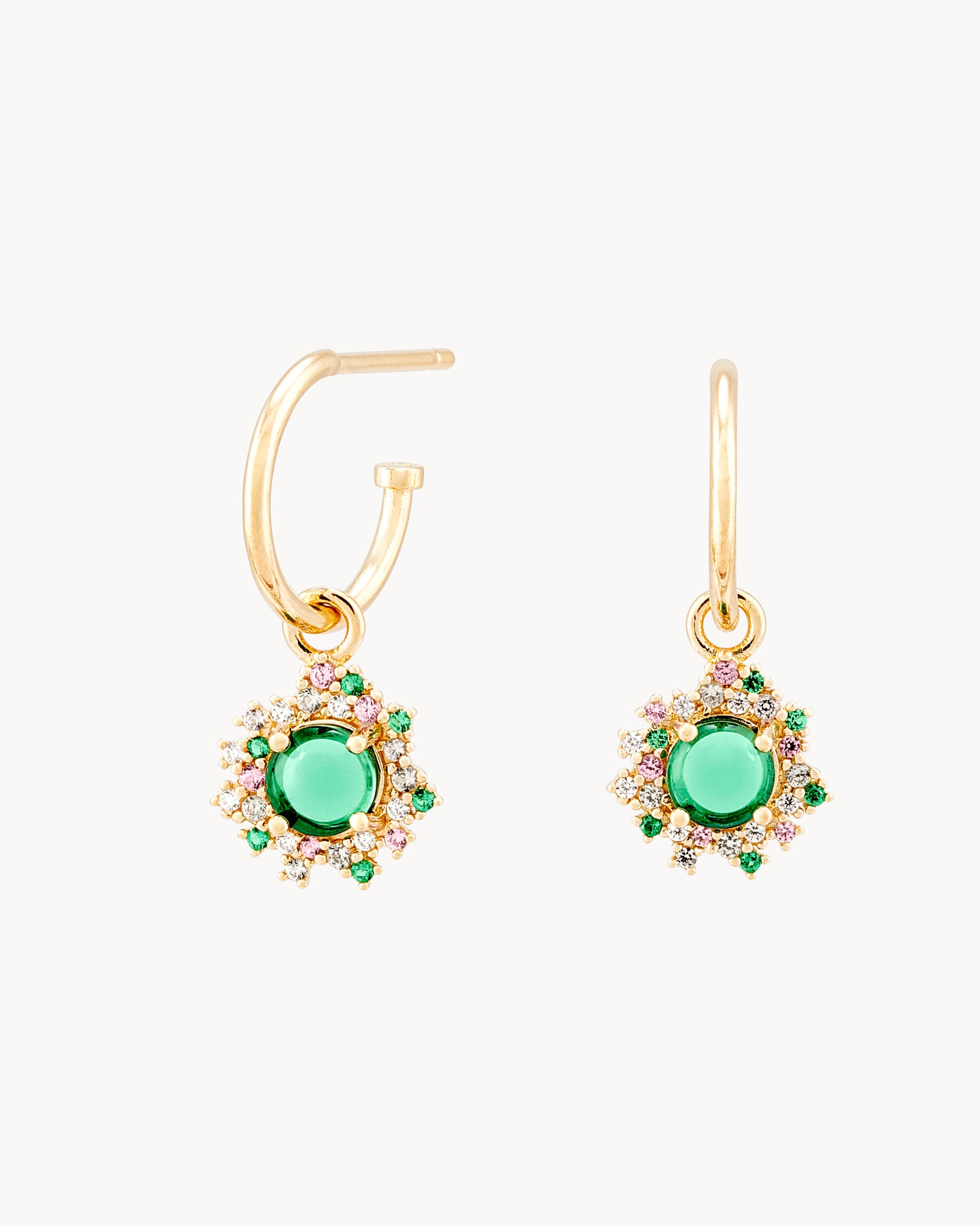 Pendientes mini aro Lofoten Island Pareja