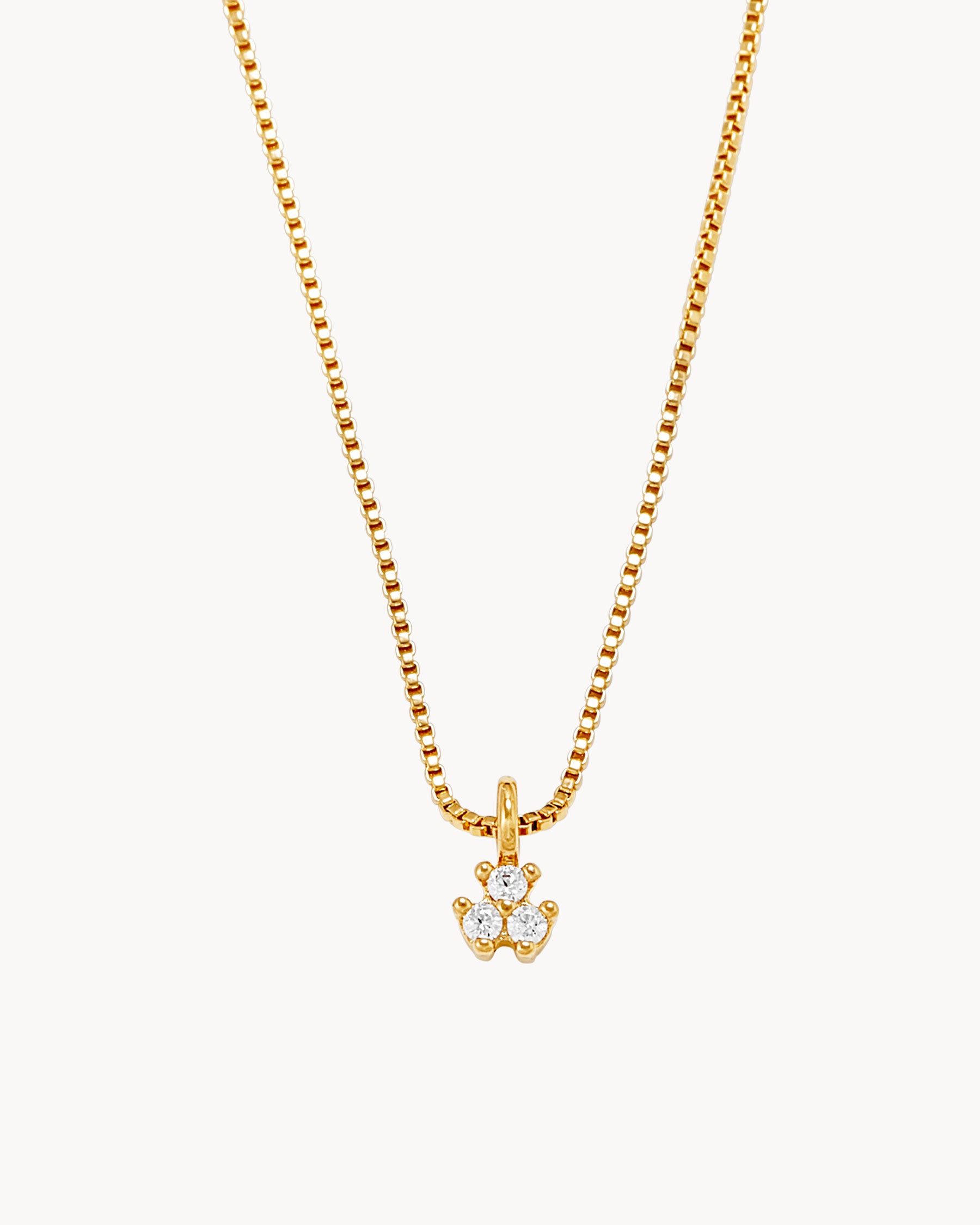 Classic Sparkle Thin Necklace