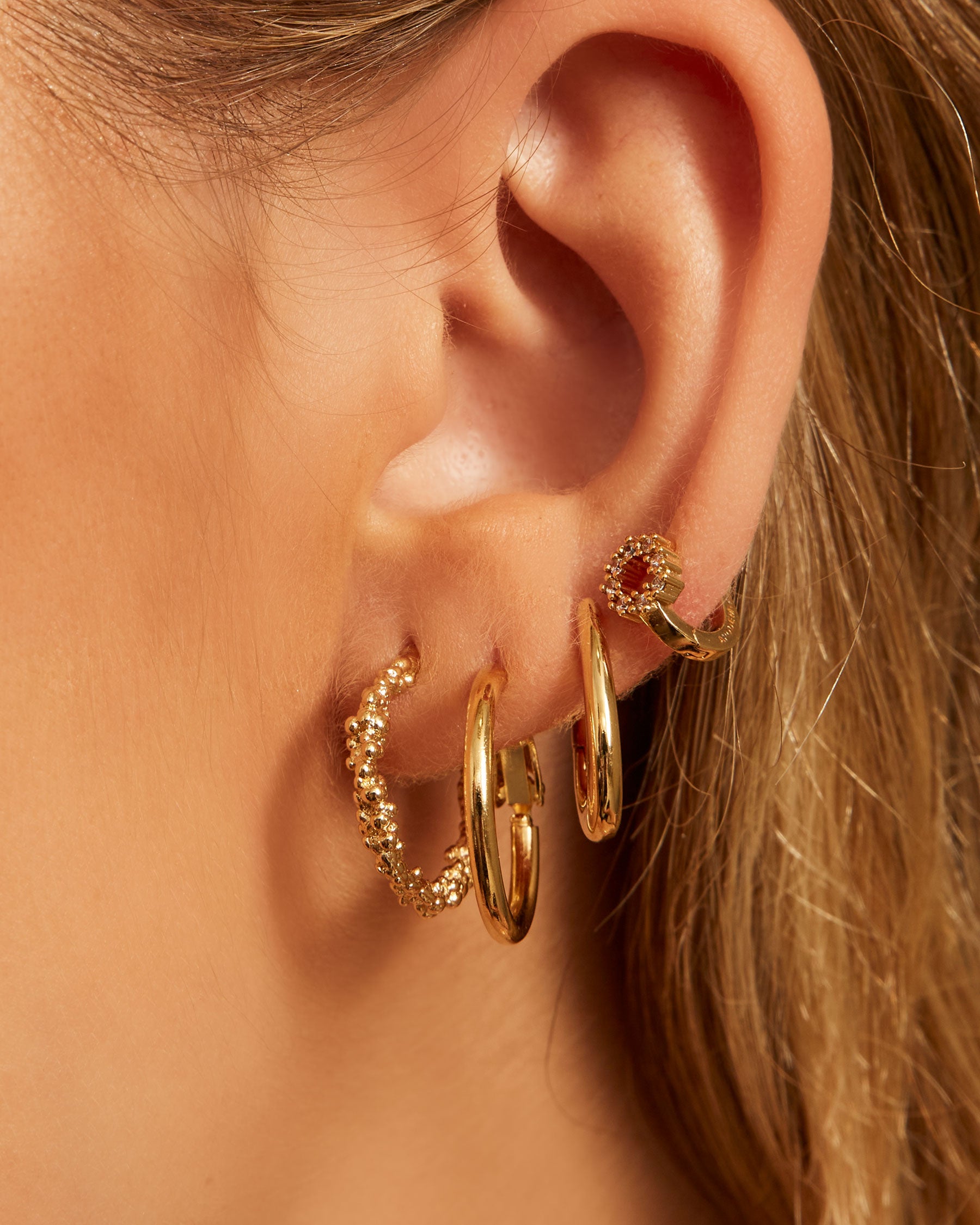Pendientes Aro Thin Classic Pareja
