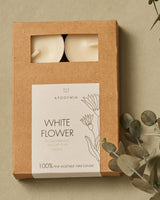 Pack Velas White Flower | Cera Vegetal | The Gray Box