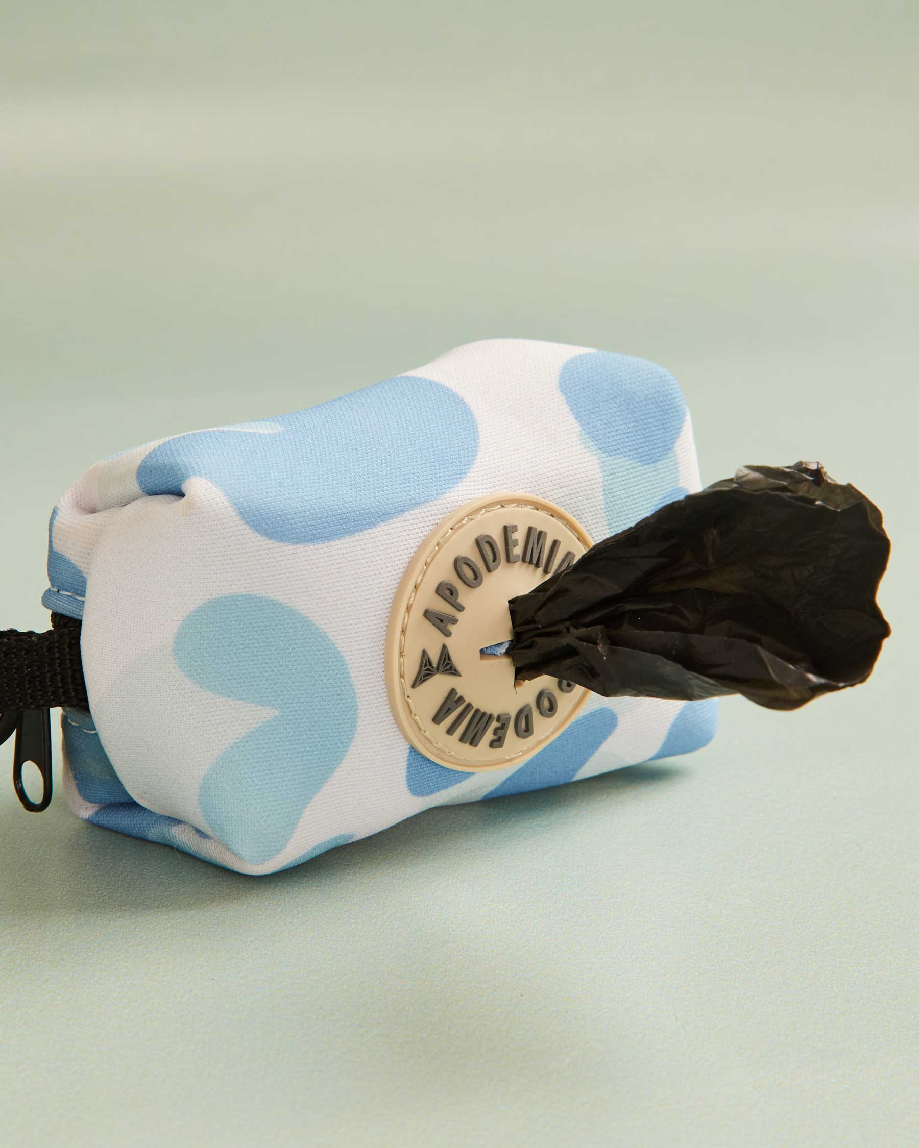 Animal print bag holder