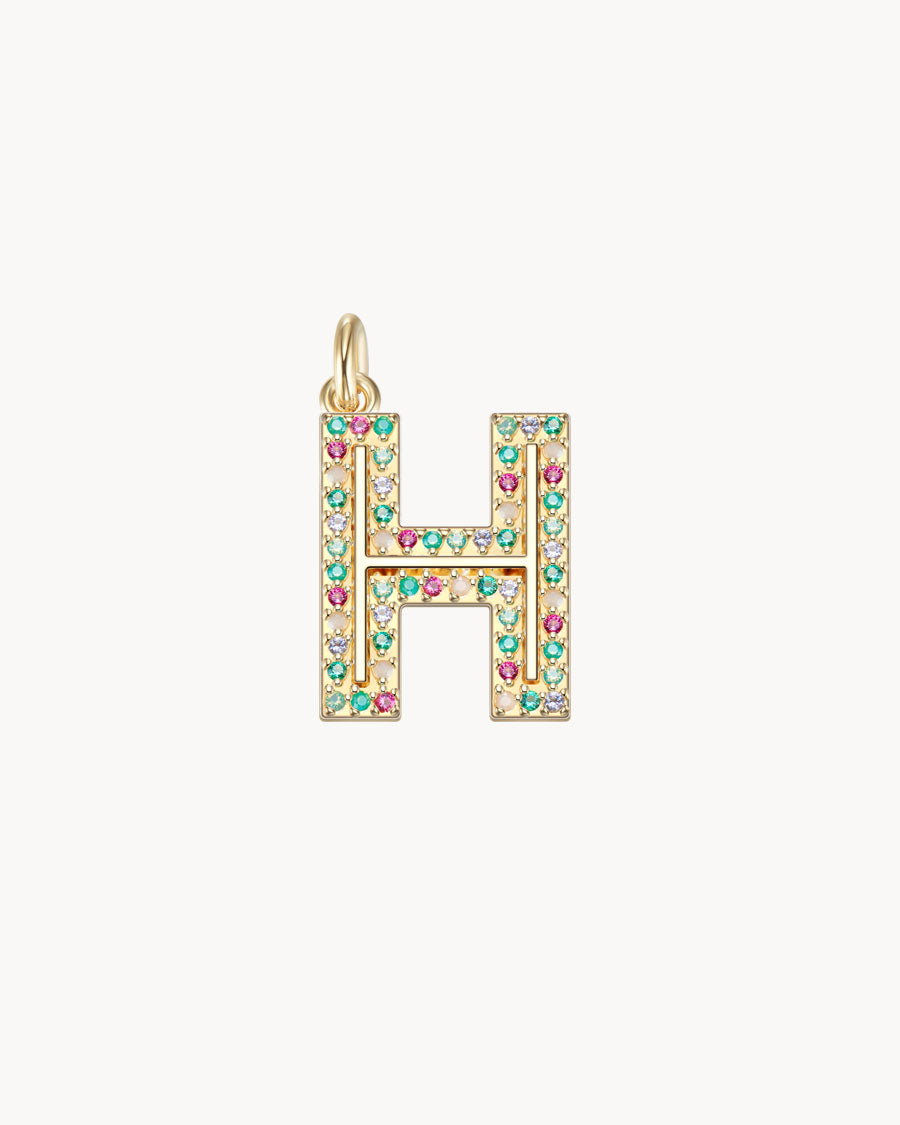 Charm Cosmos Letter H | The Gray Box