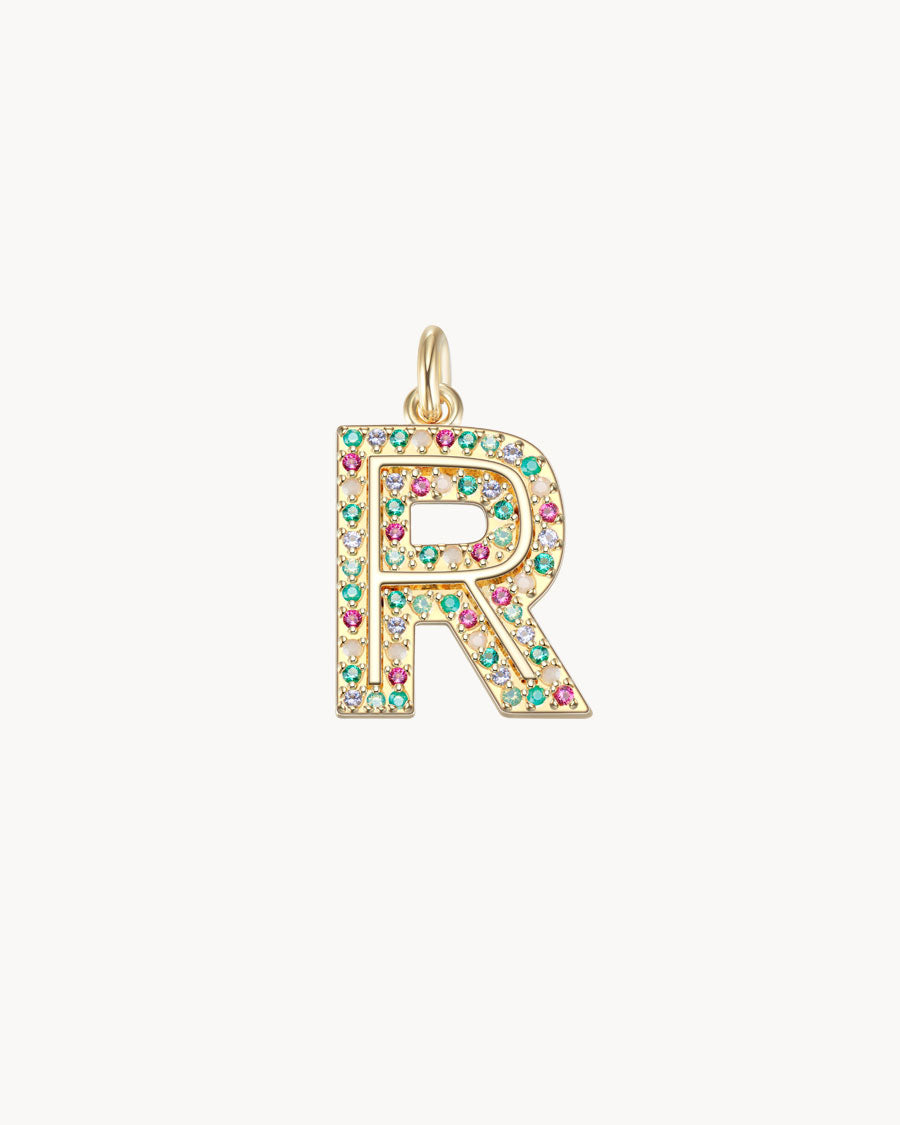 Charm Cosmos Letter R | The Gray Box