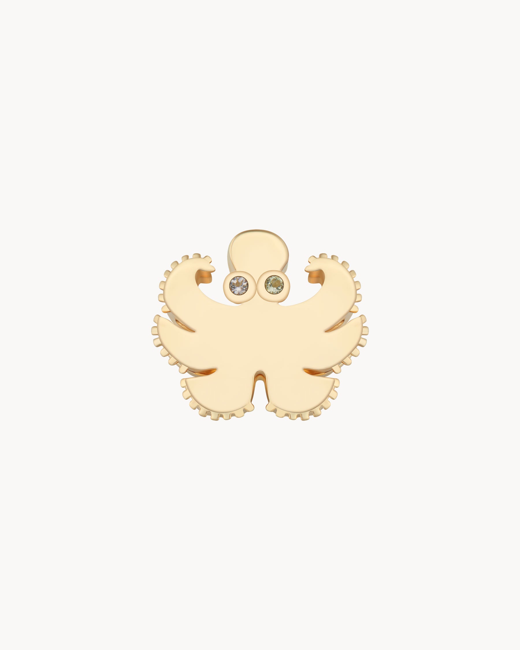 Haarspange mit Meeresmotiven, Oktopus