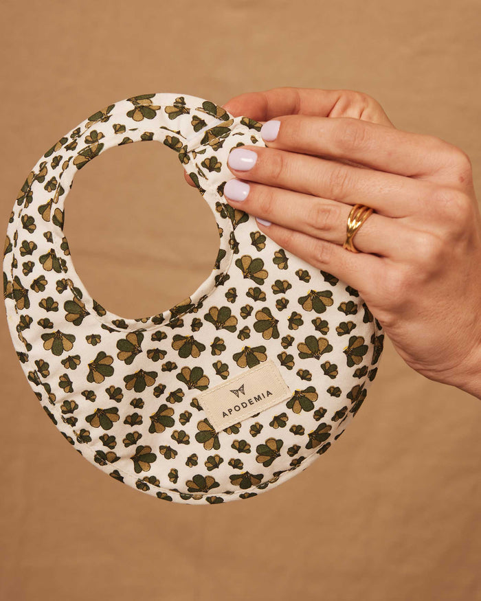 Green Flower Bib | Limited Edition