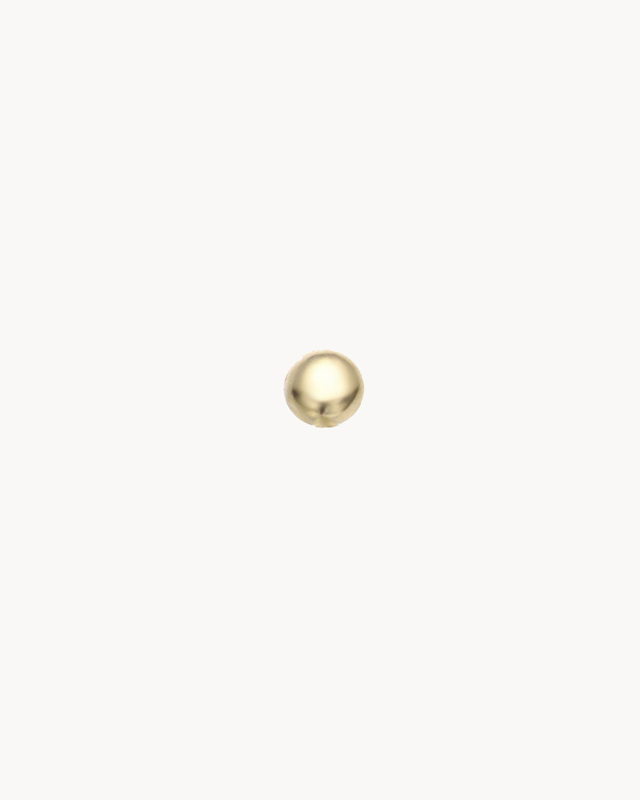 Pendiente Oro Macizo 9K Forever Tiny Ball