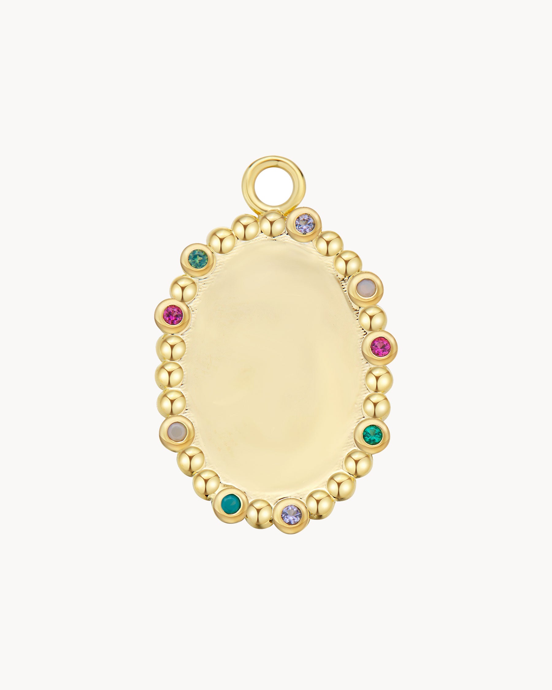 Charm Oval Tutti Frutti