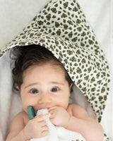 Green Flower Bath Cape | Limited Edition | The Gray Box