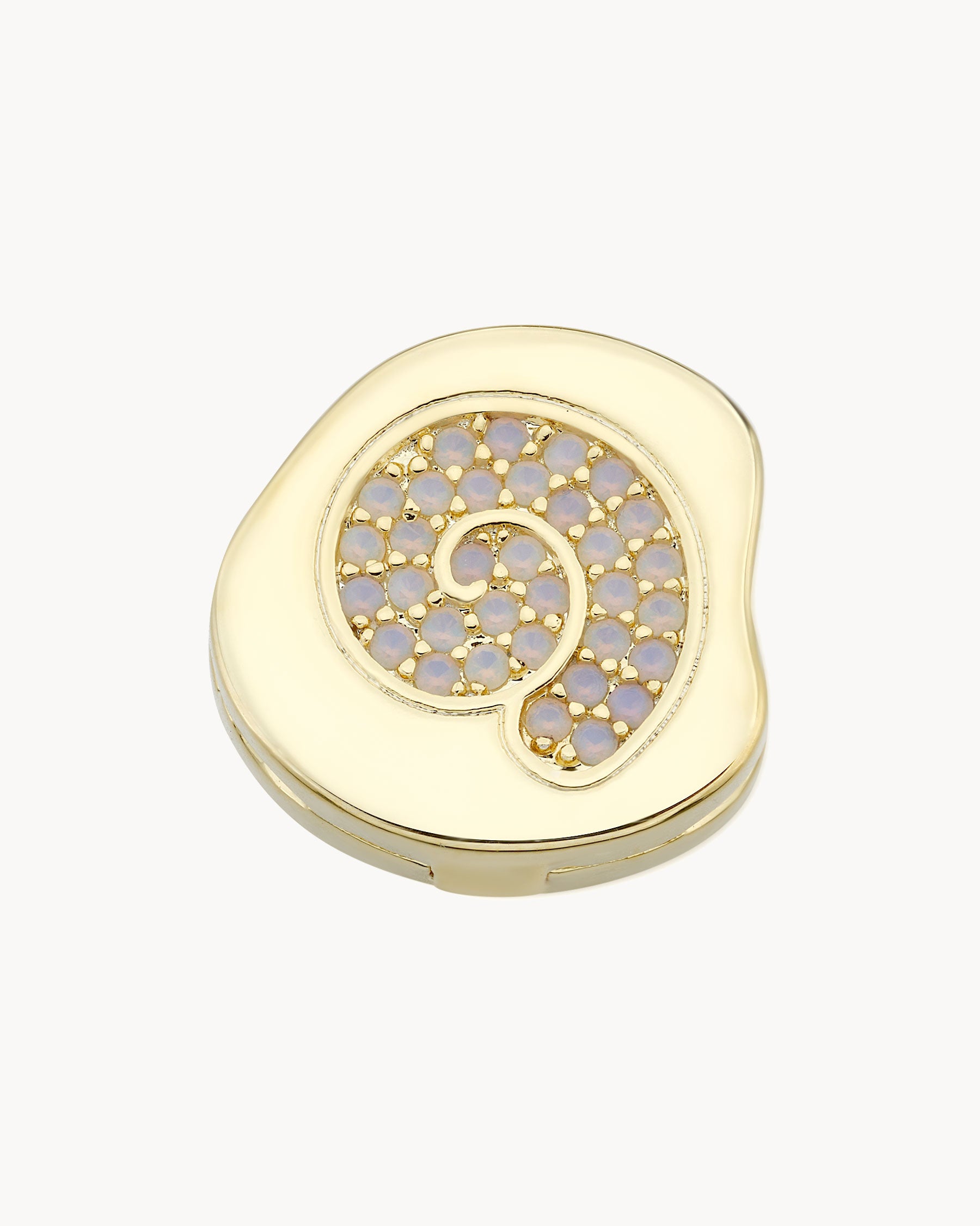 Charm Clip Coquille Fossile