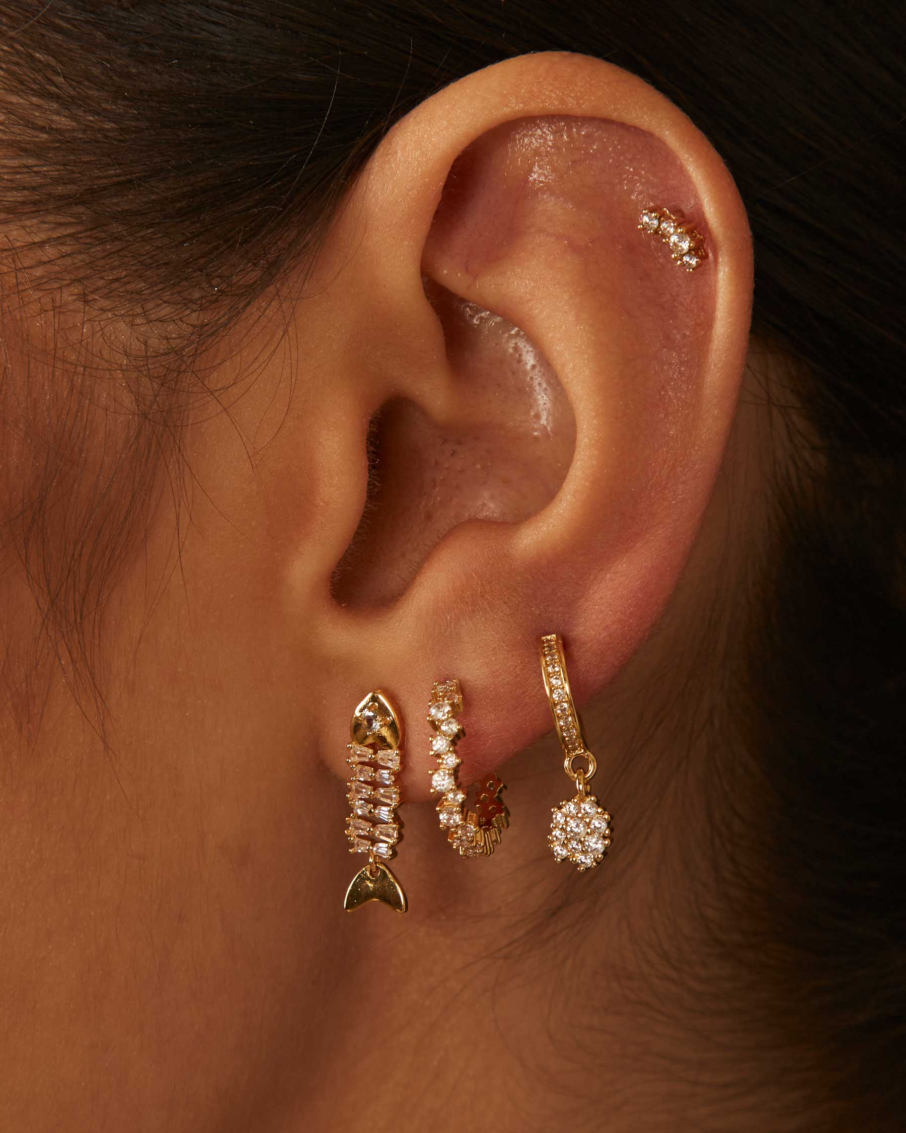 Pendiente Sea Creatures Sparkle